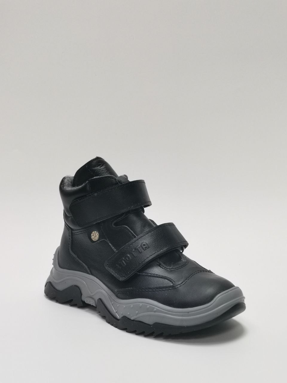 Ботинки демисезонные на байке цв.черный 3541-БП-W-131 фото 1