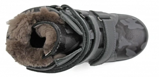 Ботинки ортопедические детские зимние Ортомода 21189-Х-204 с высоким берцем мех фото 6
