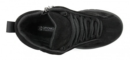 Ботинки ортопедические женские зимние Ортомода 88004-В-901 черные замша с шерстью фото 6