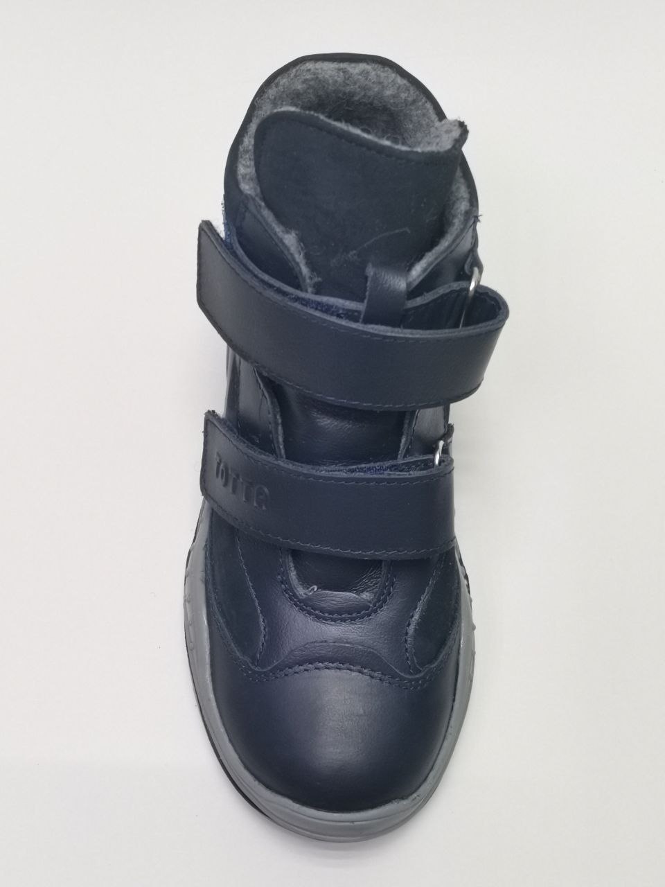 Ботинки демисезонные на байке синий 3541-БП-2,12 фото 6