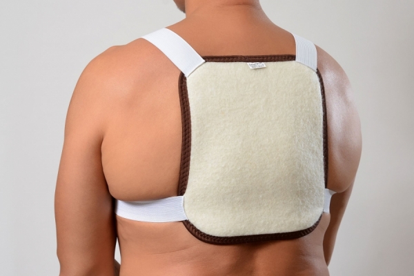 Пояс грудной согревающий из собачей шерсти фото 1