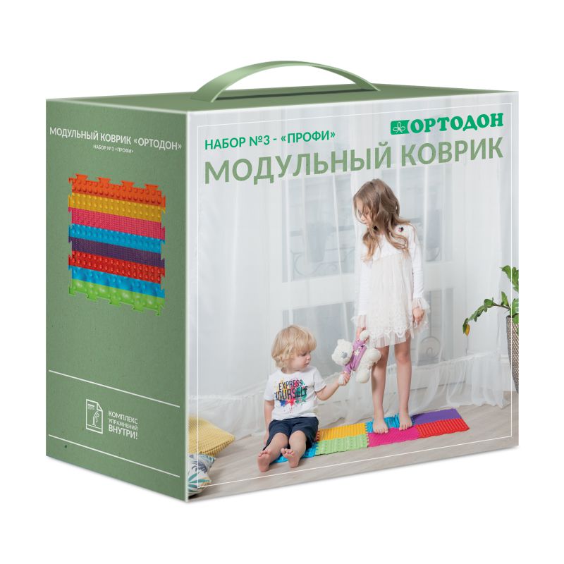 Модульный коврик "ОРТОДОН" Набор №3 "Профи" Премиум фото 1