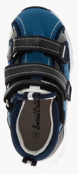 Сандалии ортопедические закрытый нос на мальчика 15-344 фото 3