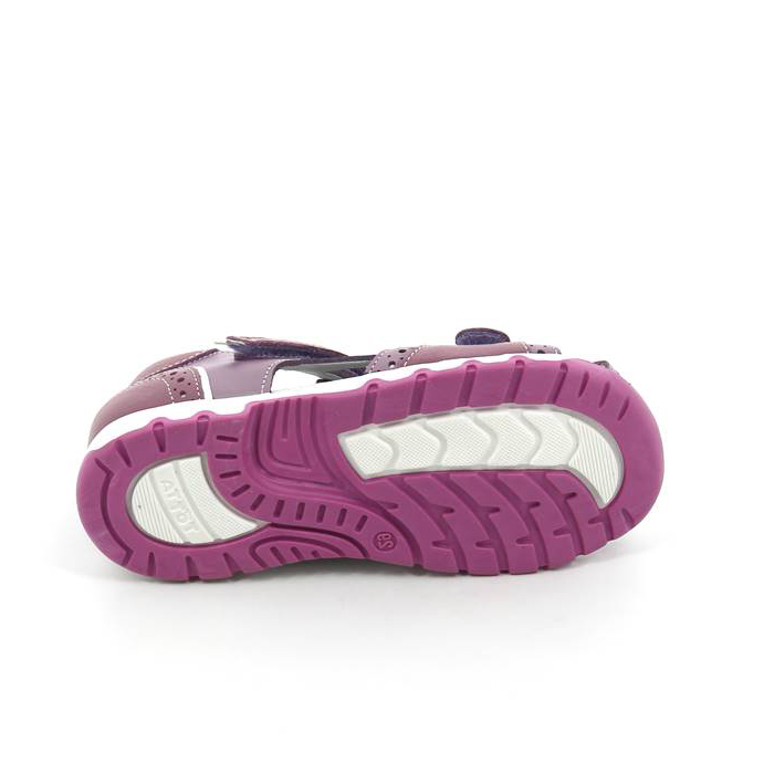 Сандали летние с закрытым носом, сирень/белый 1133-099,700,99 фото 3