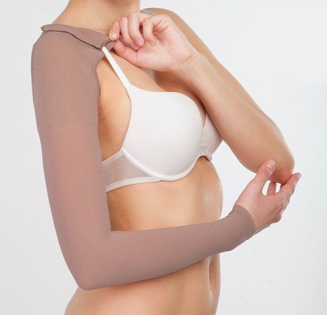 Компрессионный рукав удлиненный  с креплением на бюст  1 класса  513 К-1 фото 1