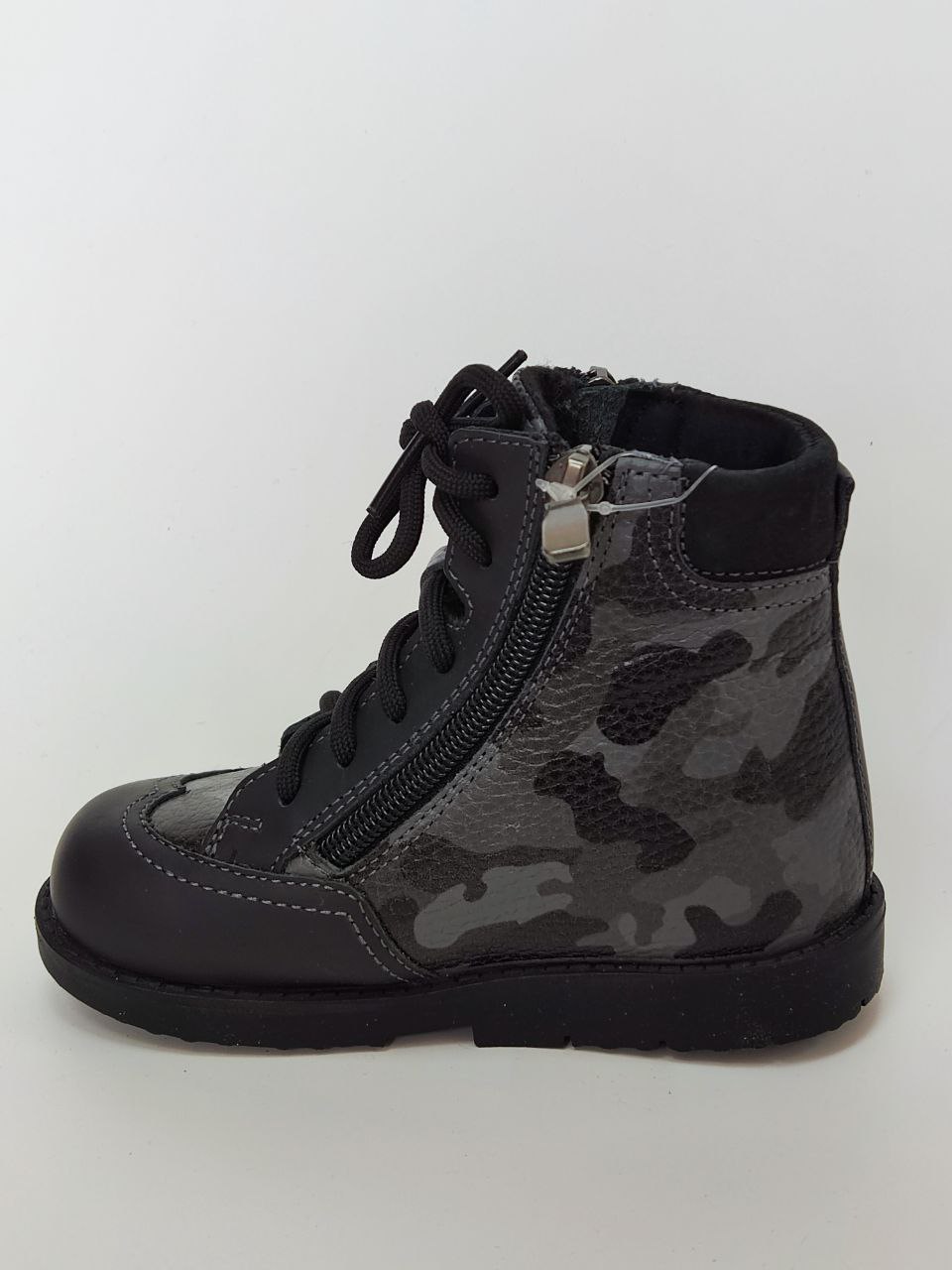 Ботинки осенние цв. серый 2152-НА-104 фото 3